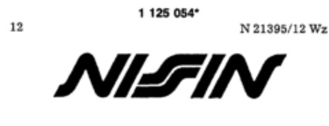 NISSIN Logo (DPMA, 31.12.1987)