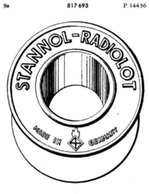 STANNOL-RADIOLOT MADE IN GERMANY Logo (DPMA, 17.04.1965)