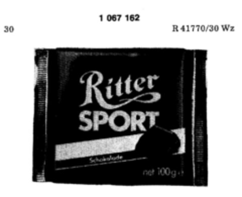 Ritter SPORT Logo (DPMA, 02.03.1984)