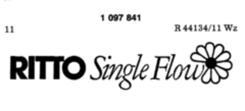 RITTO Single Flow Logo (DPMA, 19.03.1986)