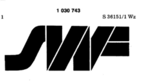 SWF Logo (DPMA, 04/08/1981)