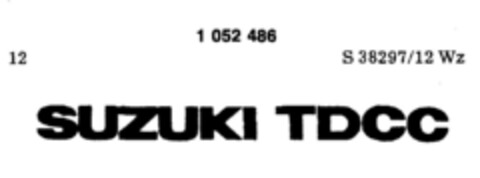 SUZUKI TDCC Logo (DPMA, 09.12.1982)