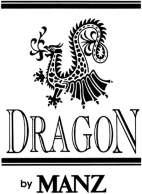 DRAGON by MANZ Logo (DPMA, 20.07.1994)