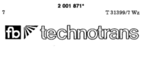 fb technotrans Logo (DPMA, 09.02.1991)