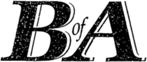 B of A Logo (DPMA, 29.06.1993)