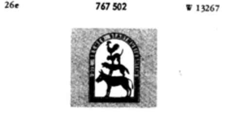 DIE BREMER STADTMUSIKANTEN Logo (DPMA, 10/30/1961)