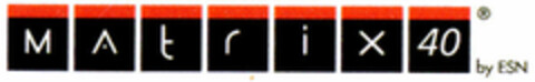 MAtrix 40 Logo (DPMA, 07.02.2001)