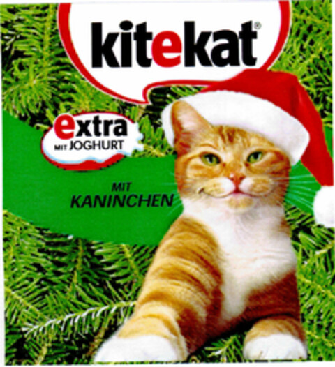 kitekat extra MIT JOGHURT MIT KANINCHEN Logo (DPMA, 05.10.2001)