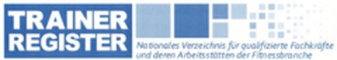 TRAINER REGISTER Logo (DPMA, 21.05.2010)