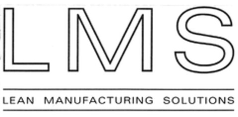 LMS LEAN MANUFACTURING SOLUTIONS Logo (DPMA, 04/10/2012)