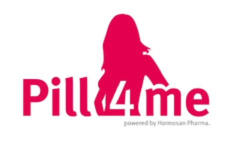 Pill4me powered by Hormosan Pharma. Logo (DPMA, 23.06.2016)