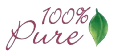 100 % Pure Logo (DPMA, 20.05.2016)