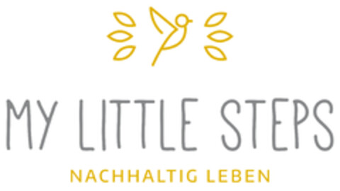 MY LITTLE STEPS NACHHALTIG LEBEN Logo (DPMA, 19.06.2019)