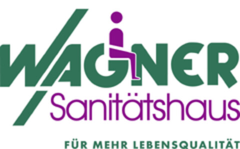 WAGNER Sanitätshaus FÜR MEHR LEBENSQUALITÄT Logo (DPMA, 08/30/2019)