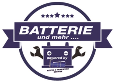 BATTERIE und mehr .... powered by REIFEN & FAHRWERK SERVICE Logo (DPMA, 03/11/2020)