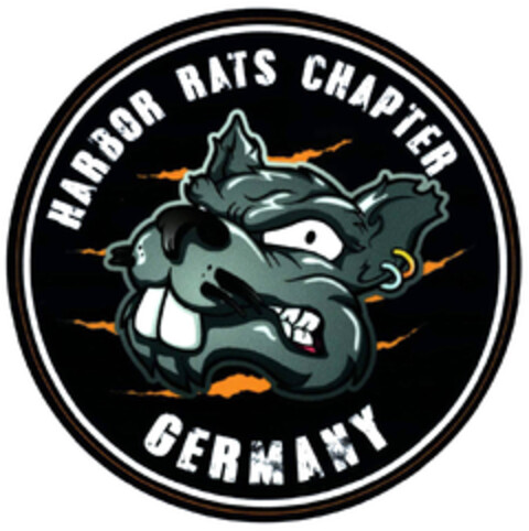 HARBOR RATS CHAPTER GERMANY Logo (DPMA, 30.06.2021)