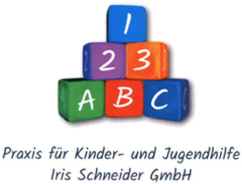 1 2 3 A B C Praxis für Kinder- und Jugendhilfe Iris Schneider GmbH Logo (DPMA, 10/14/2021)