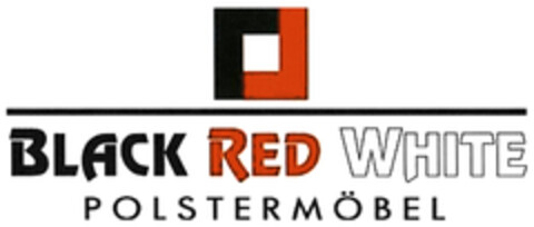 BLACK RED WHITE POLSTERMÖBEL Logo (DPMA, 10.06.2022)