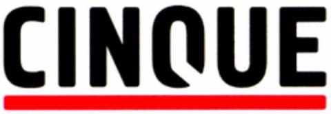 CINQUE Logo (DPMA, 02/04/2002)