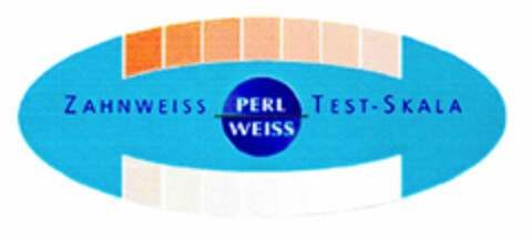 ZAHNWEISS PERLWEISS TEST-SKALA Logo (DPMA, 02.09.2002)