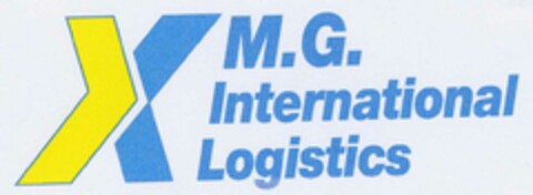 M.G. International Logistics Logo (DPMA, 24.10.2002)