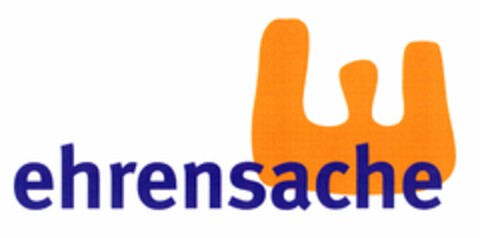 ehrensache Logo (DPMA, 01/26/2004)