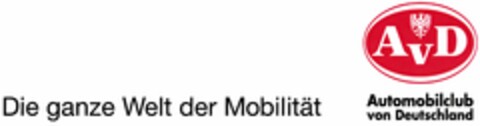 AvD Die ganze Welt der Mobilität Logo (DPMA, 01.04.2005)