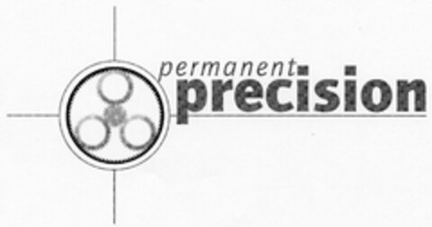 permanent precision Logo (DPMA, 26.04.2005)