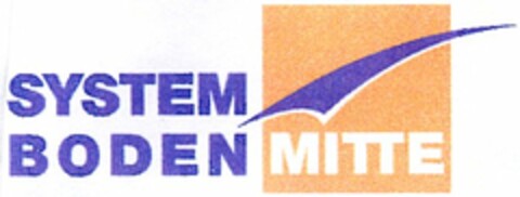 SYSTEM BODEN MITTE Logo (DPMA, 18.10.2005)