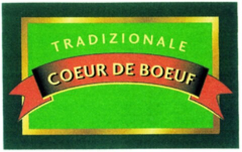 TRADIZIONALE COEUR DE BOEUF Logo (DPMA, 07.03.2006)