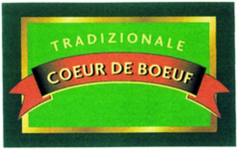 TRADIZIONALE COEUR DE BOEUF Logo (DPMA, 03/07/2006)