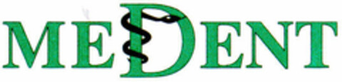 MEDENT Logo (DPMA, 07/20/1995)