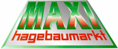 MAXI hagebaumarkt Logo (DPMA, 01/31/1996)