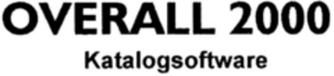 OVERALL 2000 Katalogsoftware Logo (DPMA, 05/15/1996)