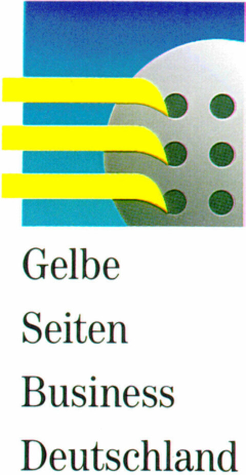 Gelbe Seiten Business Deutschland Logo (DPMA, 06/21/1996)