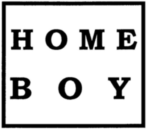 HOME BOY Logo (DPMA, 13.02.1997)