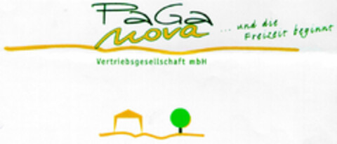 PaGa nova ... und die Freizeit beginnt Logo (DPMA, 02/14/1997)