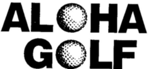 ALOHA GOLF Logo (DPMA, 27.06.1997)