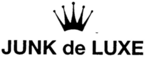 JUNK de LUXE Logo (DPMA, 09/08/1998)