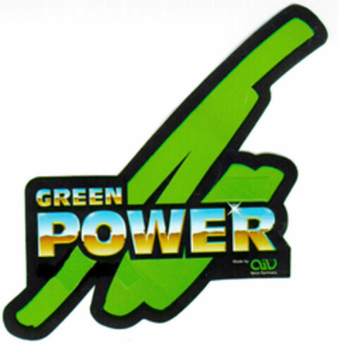 GREEN POWER HI-FI Speakers Logo (DPMA, 21.07.1984)