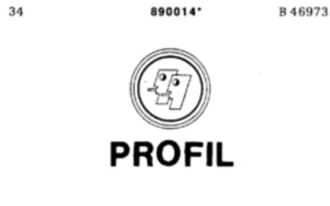 PROFIL Logo (DPMA, 10/20/1971)