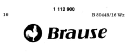 Brause Logo (DPMA, 10/31/1986)