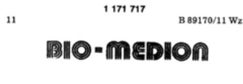 BIO-MEDION Logo (DPMA, 06.02.1990)