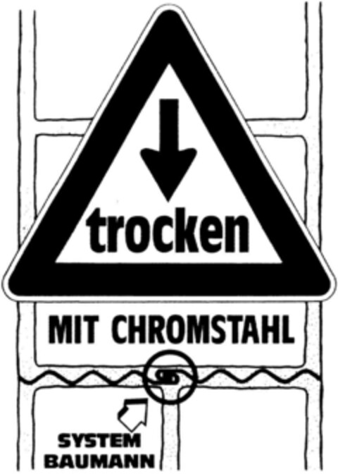 trocken SYSTEM BAUMANN Logo (DPMA, 07/25/1992)