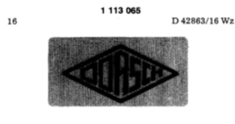 DORSCH Logo (DPMA, 18.12.1986)