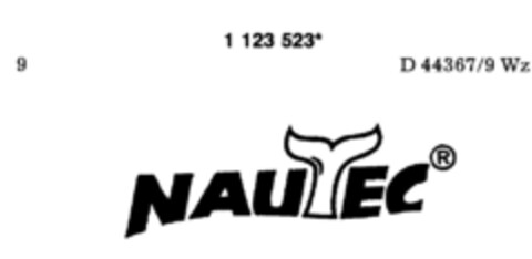 NAUTEC Logo (DPMA, 25.02.1988)