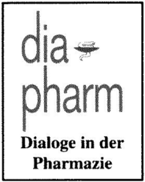 dia pharm Dialoge in der Pharmazie Logo (DPMA, 14.09.1992)