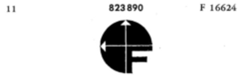 F Logo (DPMA, 01.12.1965)