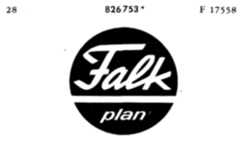 Falk plan Logo (DPMA, 17.09.1966)