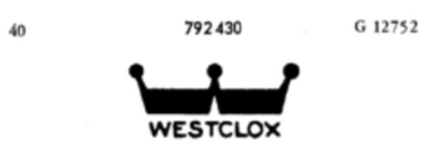 WESTCLOX Logo (DPMA, 10.09.1963)